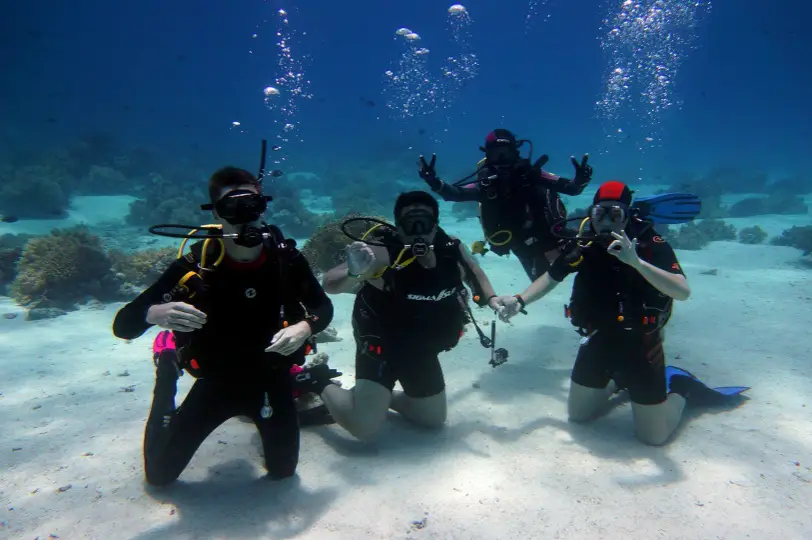 Diving ( 1 intro dive)- minimum 4 persons - 9