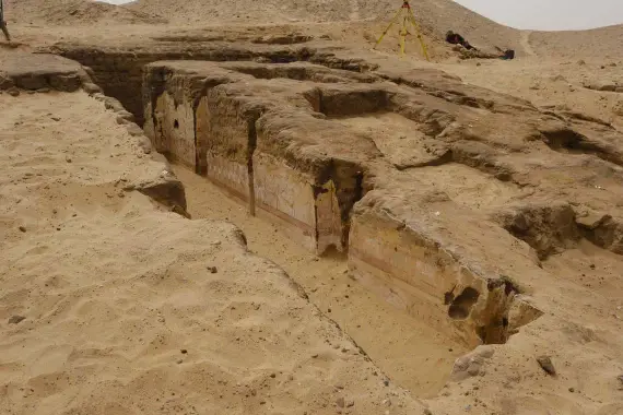THE ARCHAEOLOGICAL AREA OF DAHSHUR IN GIZA. - 6