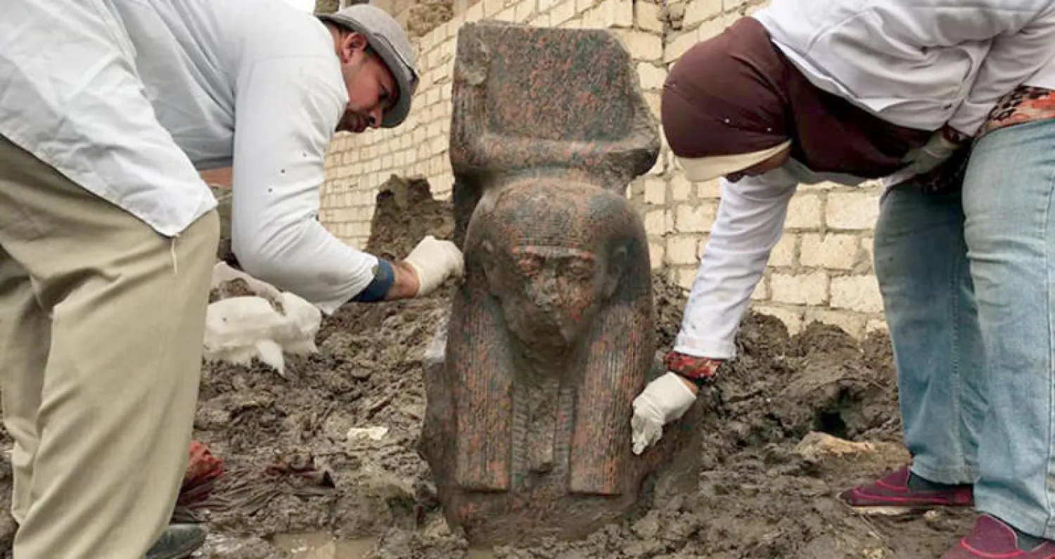 THE ARCHAEOLOGICAL AREA OF MEMPHIS NECROPOLIS IN GIZA. - 10