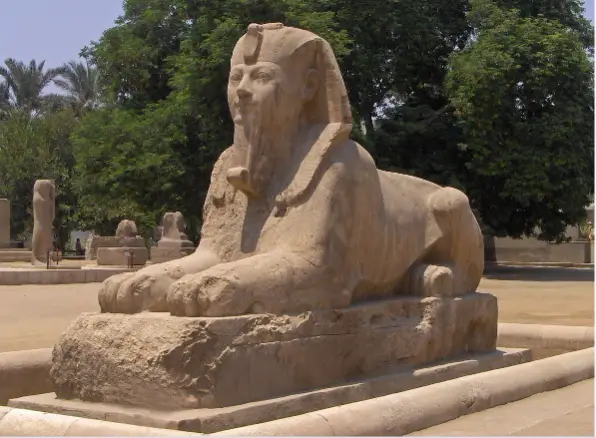 THE ARCHAEOLOGICAL AREA OF MEMPHIS NECROPOLIS IN GIZA. - 5