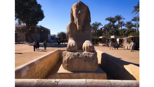 THE ARCHAEOLOGICAL AREA OF MEMPHIS NECROPOLIS IN GIZA. - 6