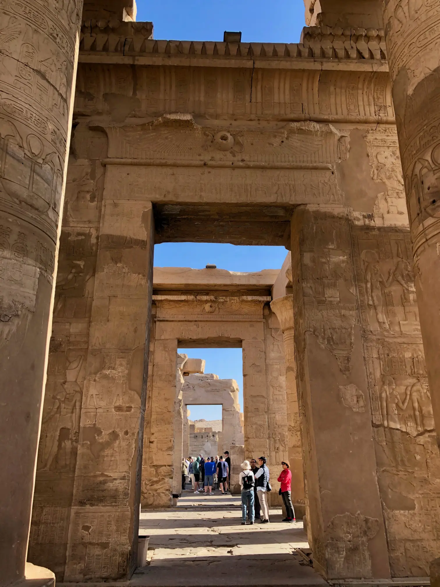 THE DOUBLE TEMPLE OF SOBEK AND HORUS AT KOM OMBO - 1