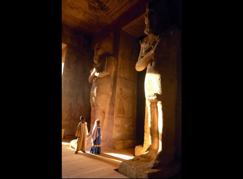 The Temple of Ramesses II and the temple of his wife Nefertari - 10