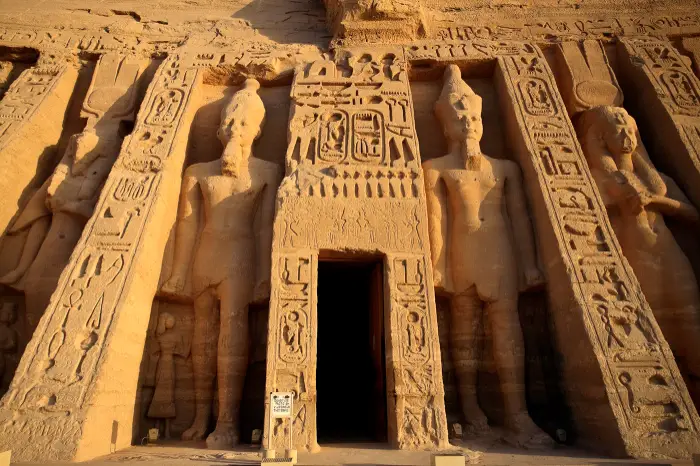 The Temple of Ramesses II and the temple of his wife Nefertari - 2