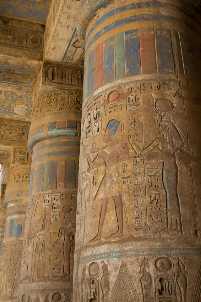 the Temple of Ramses III - 12