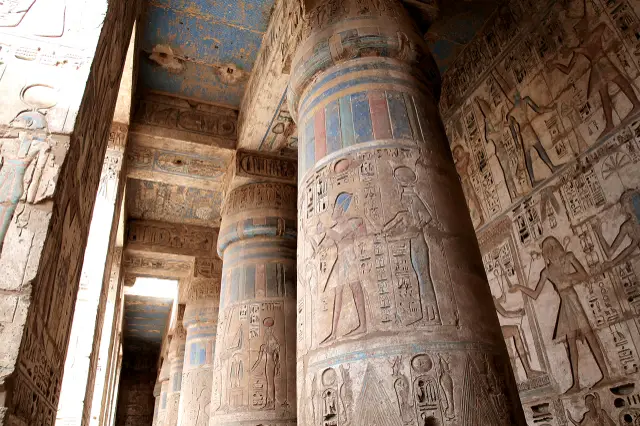 the Temple of Ramses III - 6