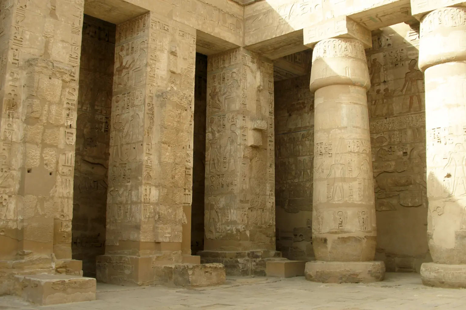 the Temple of Ramses III - 8
