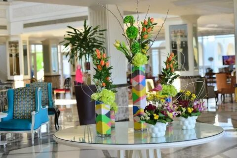 Flower delivery to a hotel in Egypt