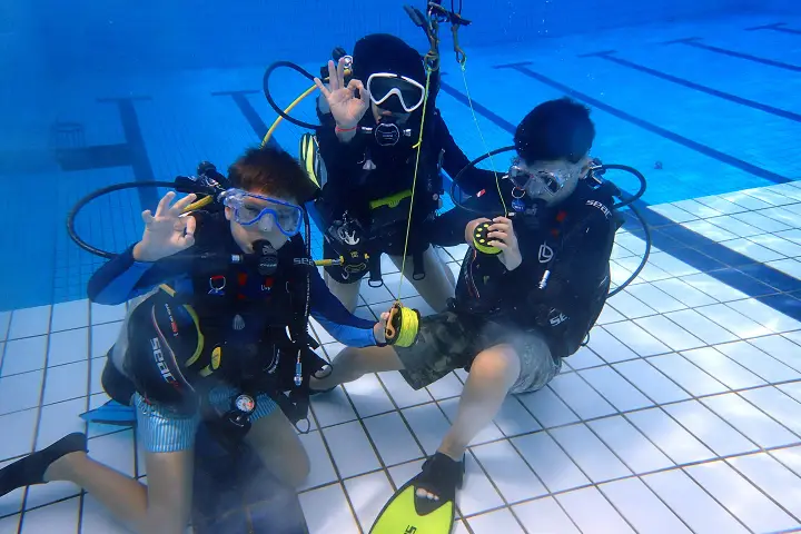 JUNIOR OPEN WATER COURSE (2-3 days )