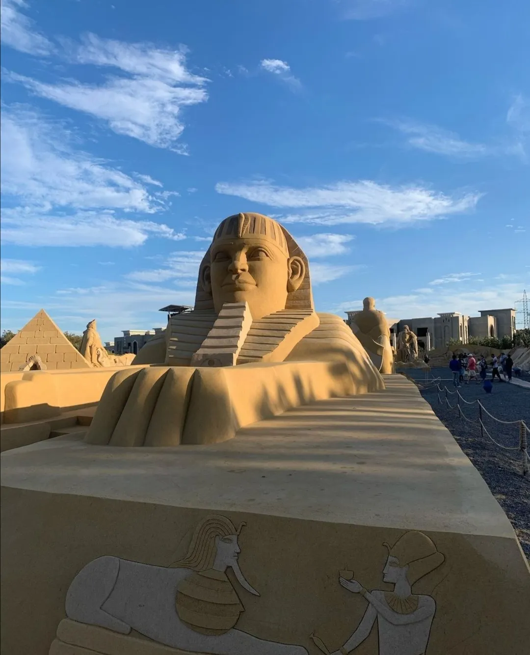 PRIVATE TOUR TO SAND CITY PARK AND MINI EGYPT PARK