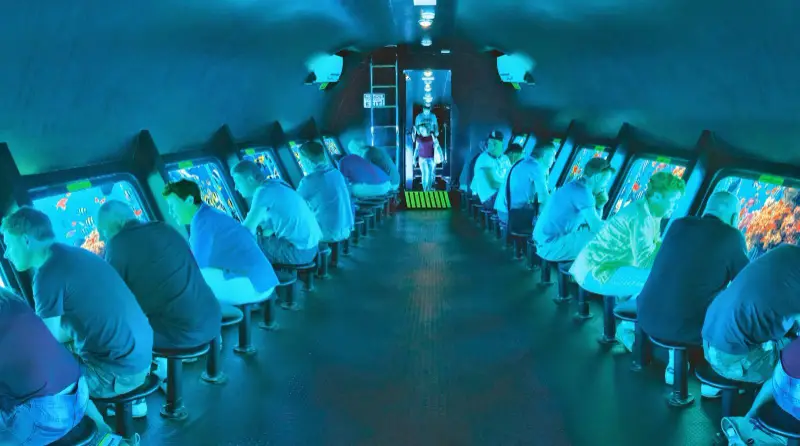 SEA SCOPE (SEMI SUBMARINE) WITH SNORKEL STOP