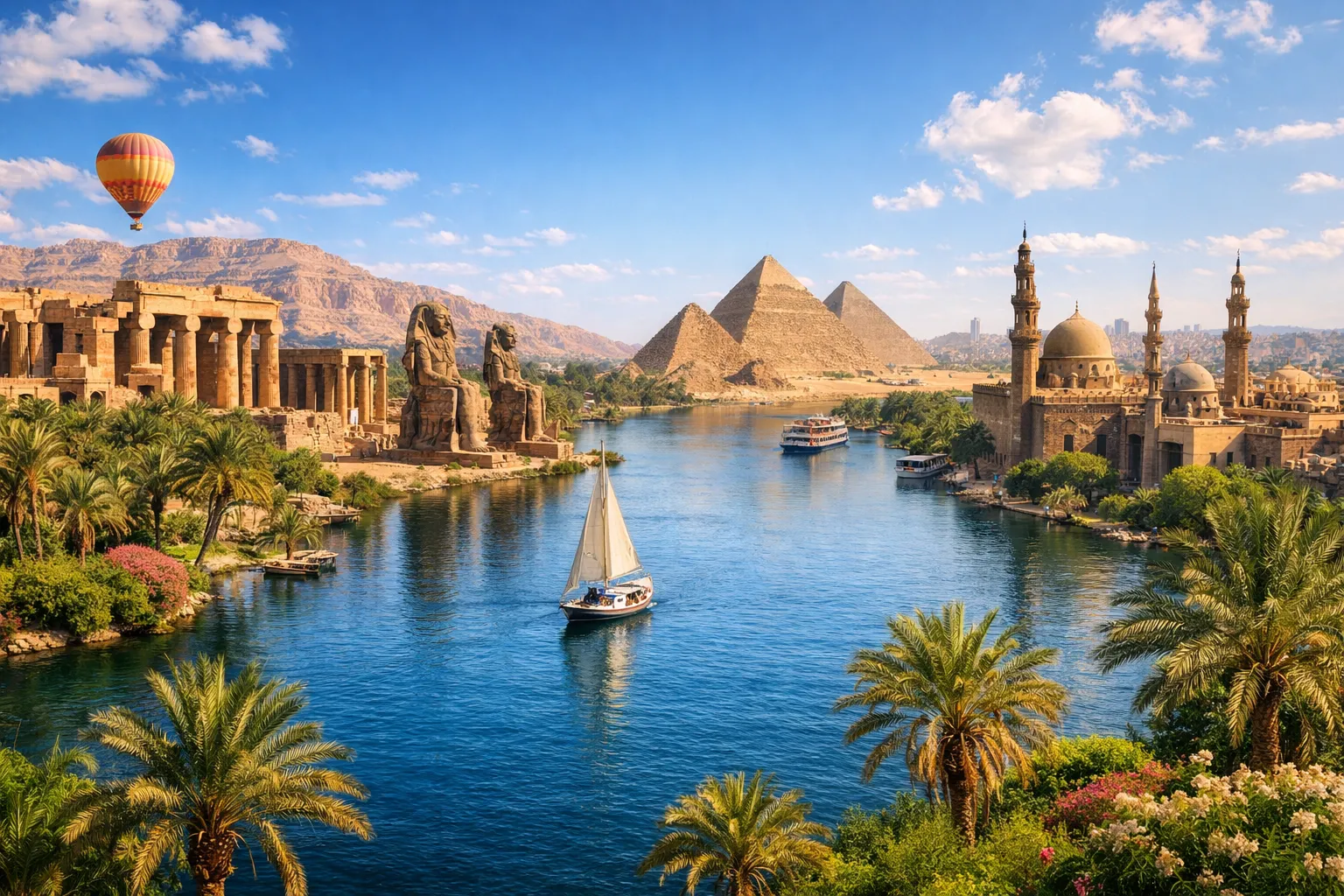 PRIVATE 2-DAYS TRIP TO LUXOR AND CAIRO BY SLEEPER TRAIN