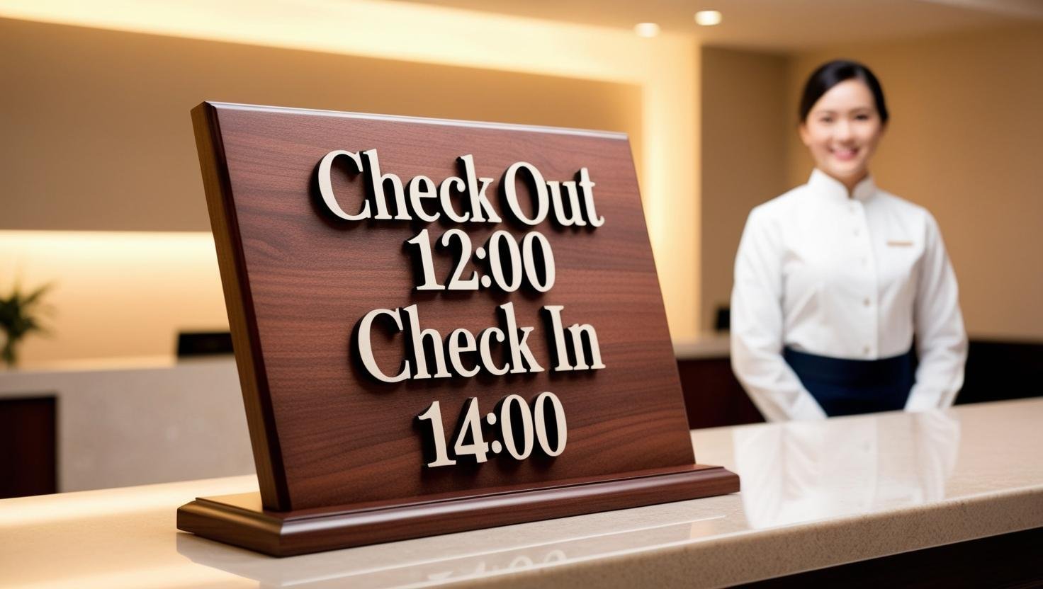 <p>Why is the typical hotel check-out time at 12 PM and check-in time at 2 PM?</p>