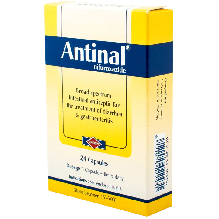 Antinal- Intestinal antiseptic, antidiarrheal. - Image 1