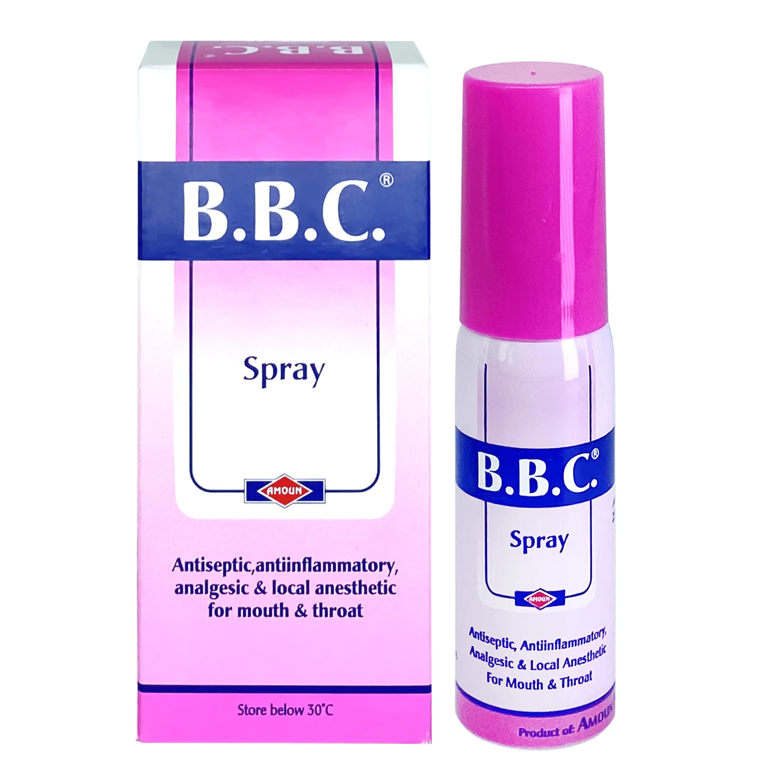 B.B.C. Mouth & Throat Spray