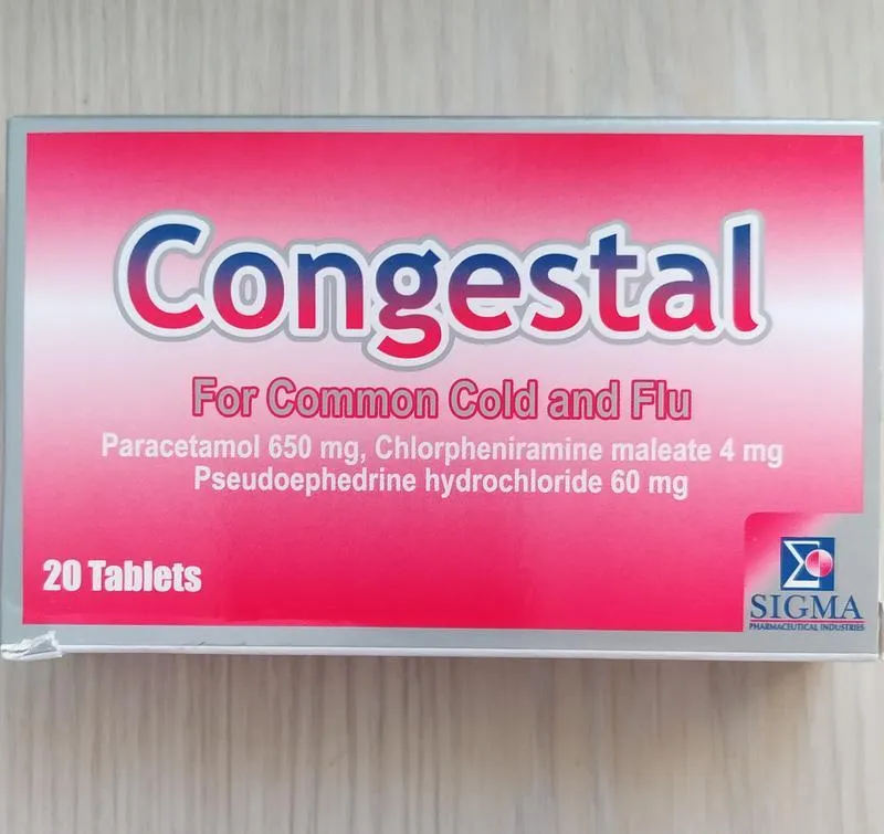 Congestal - Cold and Flu Tablets