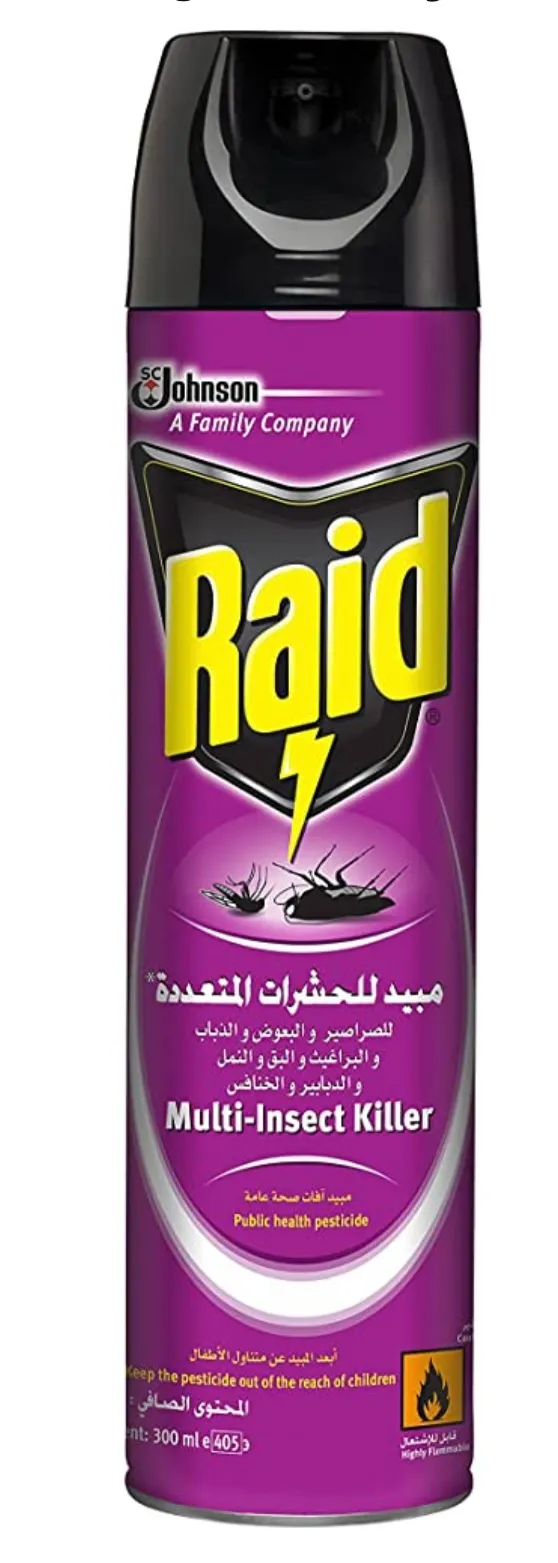 Crawling insect killer spray