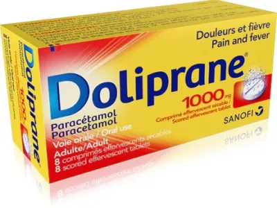 Doliprane- Relieves pain, fever. - Image 1