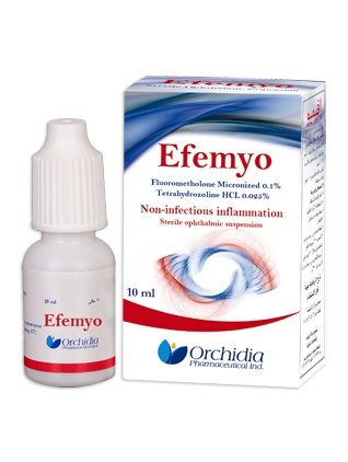 Efymyo- Treats eye inflammation