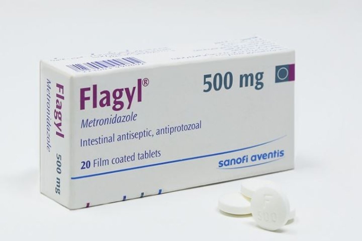Flagyl- Antiparasitic, intestinal antiseptic