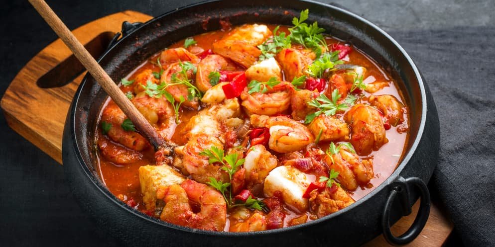 MIX SEAFOOD TAGINE (WHITE-RED) - Image 2