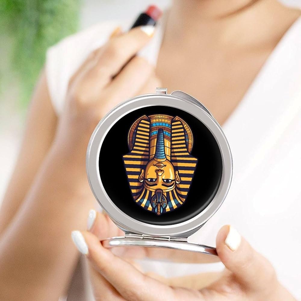 Pocket makeup mirror - pharaonic designs - Image 2