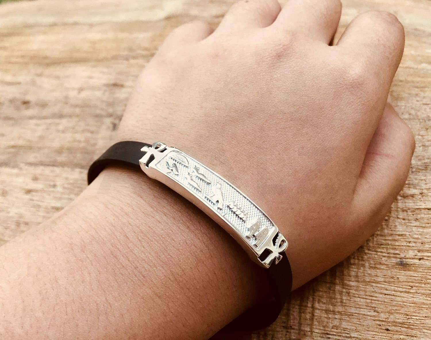 SILVER BRACELET CARTOUCHE - Image 2