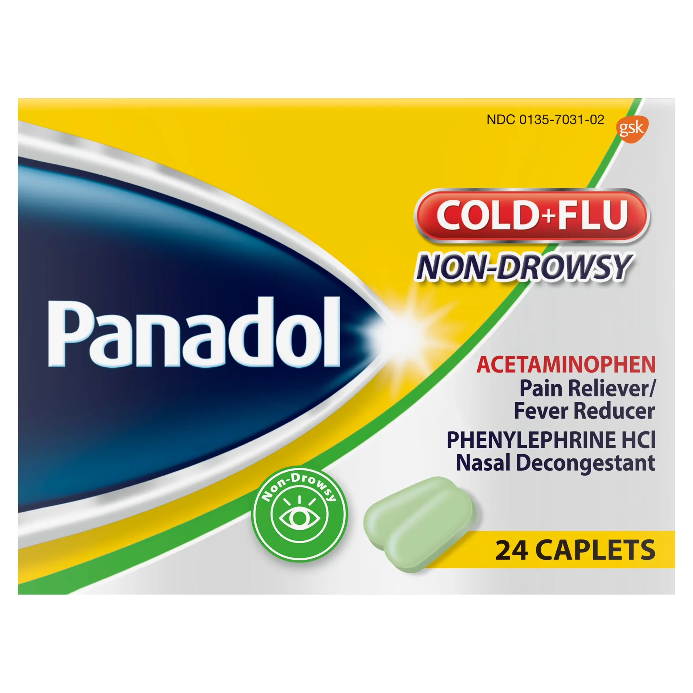 Panadol cold+flu