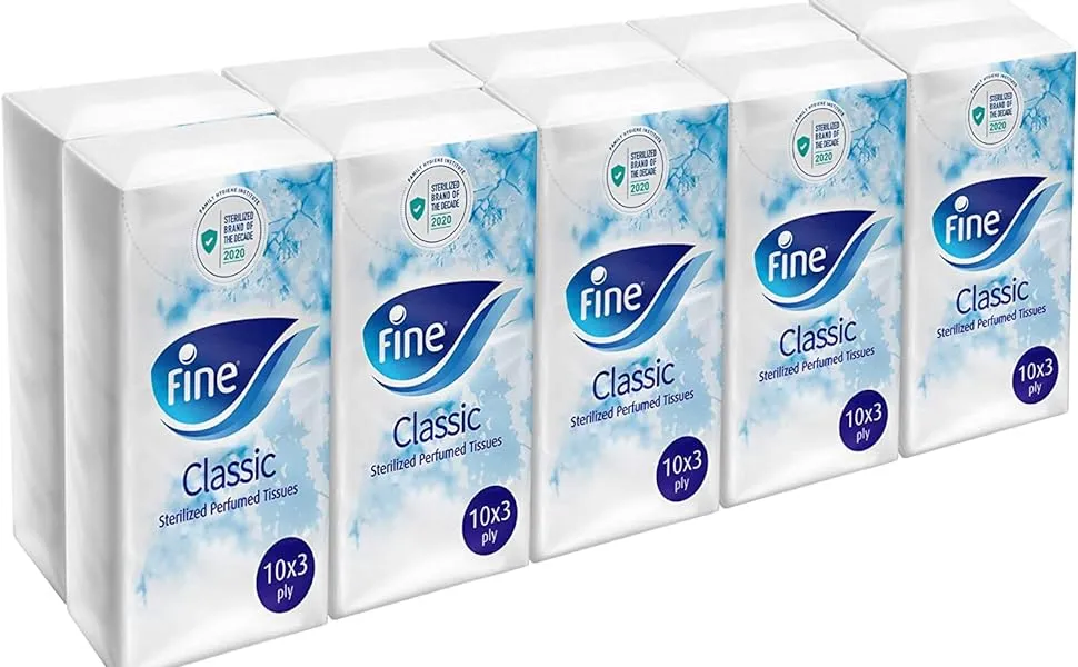 Pocket tissues (10 pcs)