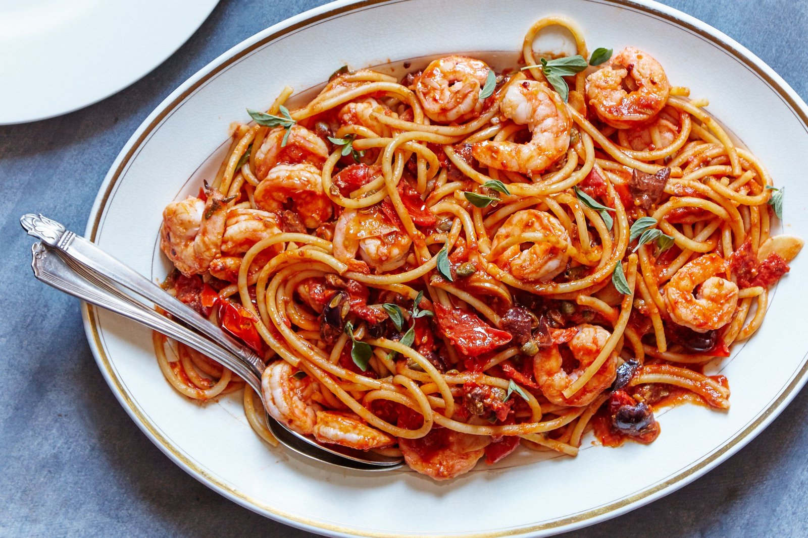 Seafood spaghetti ( white- red) - Image 1