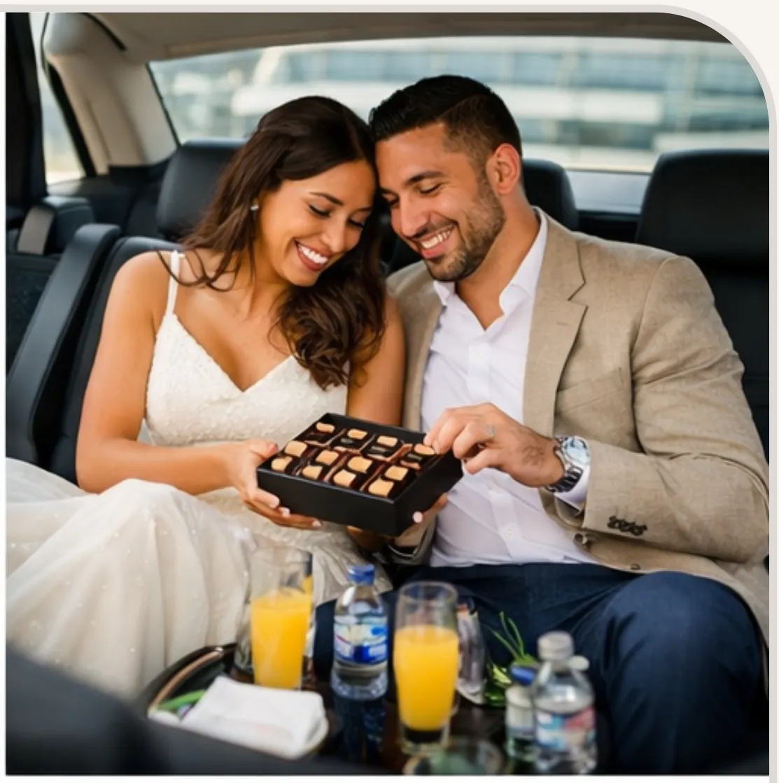 A Luxury Transfer for Newlyweds – Start Your Journey in Style